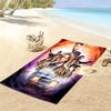 Supernatural Print Beach Towel, Large Soft Quick Dry Towel for Beach Camping Swimming