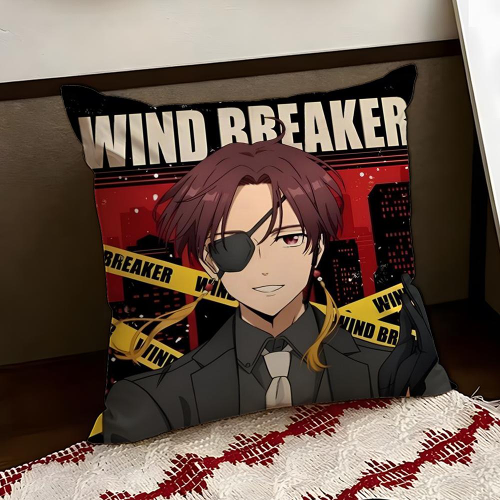 WWind Breaker Cushion Cover Reversible Soft Durable Pillow Cover Home Car MultiScene Use for Daily Comfort