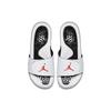 Air Jordan Hydro 5 Slide 'White Red Silver' 555501-112