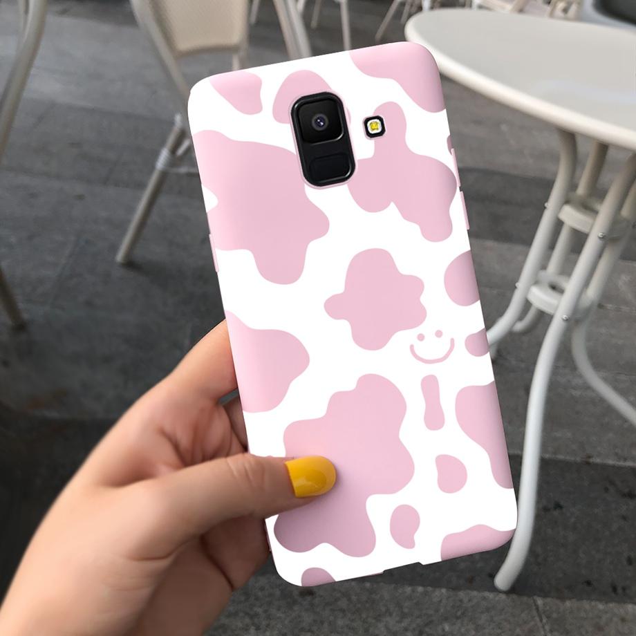 Case For Samsung A6+ 2018 Cover A6 2018 A600F Soft Silicone TPU Phone Case For Samsung Galaxy A6 Plus 2018 A605 A605F Case Capas