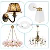 115 Mm Light Fixture Mounting Bracket Round Shape with Screw Light Crossbar 4.5 Inch Durable Universal Mounting Kit Wall Lights