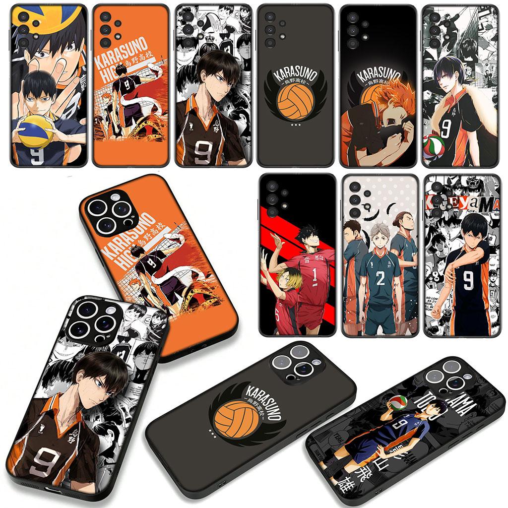 Hülle für Apple iPhone 16 15 14 Plus 13 12 Mini 17 Pro Max + ProMax 16E Air Handyhülle Karasuno Tobio Kageyama Haikyuus