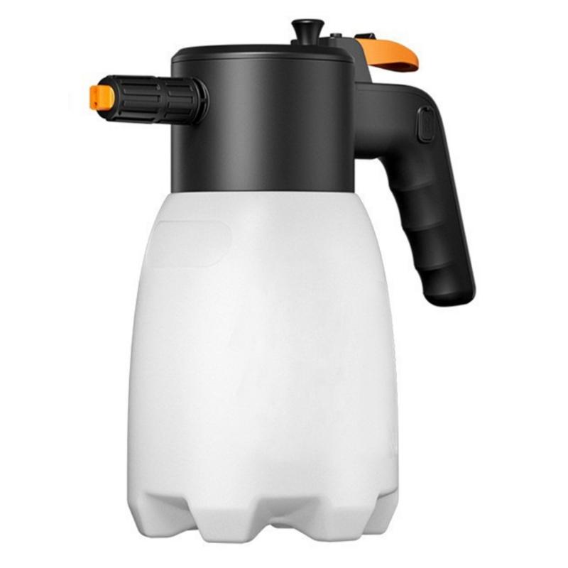 Automated spume Dispensing Washer For Vehicles Featuring Comfortable Handle And Sturdy Plastic Build белый