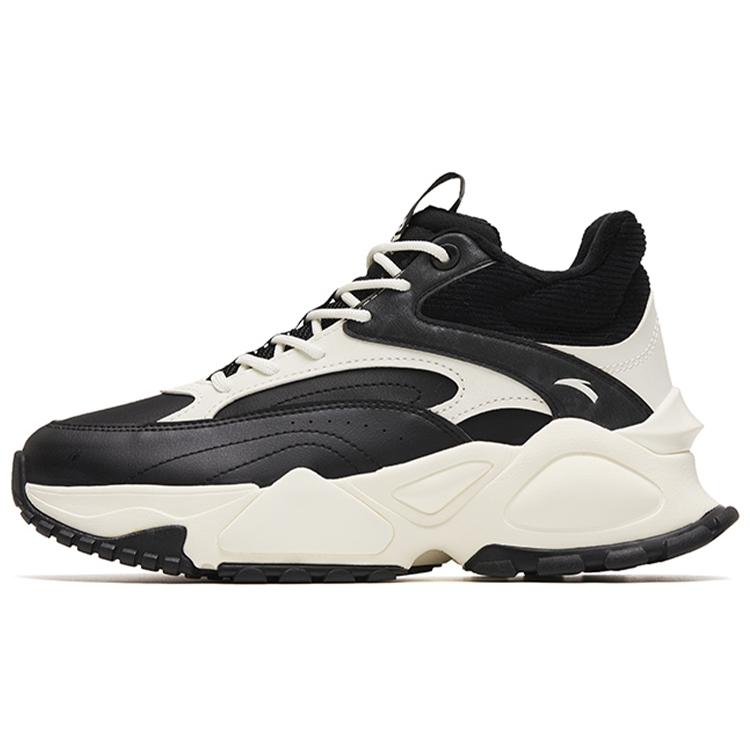 

Новые прочные теплые высокие повседневные кроссовки Anta женские черно-белые 122248996-02 36.5