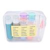 Travel Bottles for Toiletries Leakproof Squeezable Silicone Toiletry Containers for Shampoo Conditioner Portable