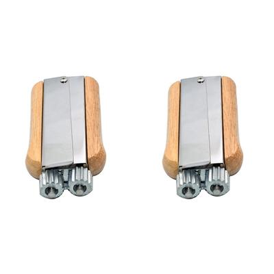 A25F-2X Imkerdrahtspanner Rahmenwerkzeug Kabelspanner Crimpzange Holz Edelstahl Eisendrahtspanner