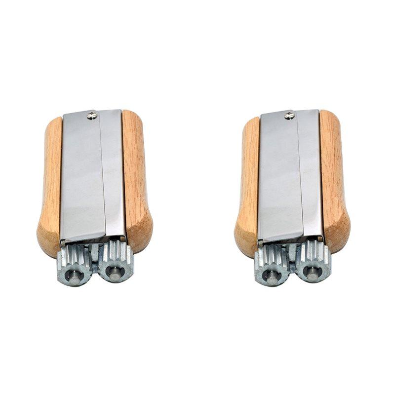A25F-2X Beekeeping Wire Tensioner Frame Tool Cable Tensioner Crimper Wood Stainless Steel Iron Wire Tightener