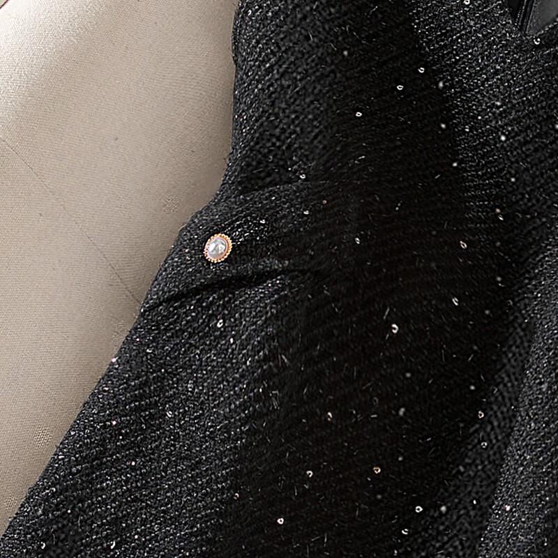 Women's Wool Blend V-Neck Vest Dress