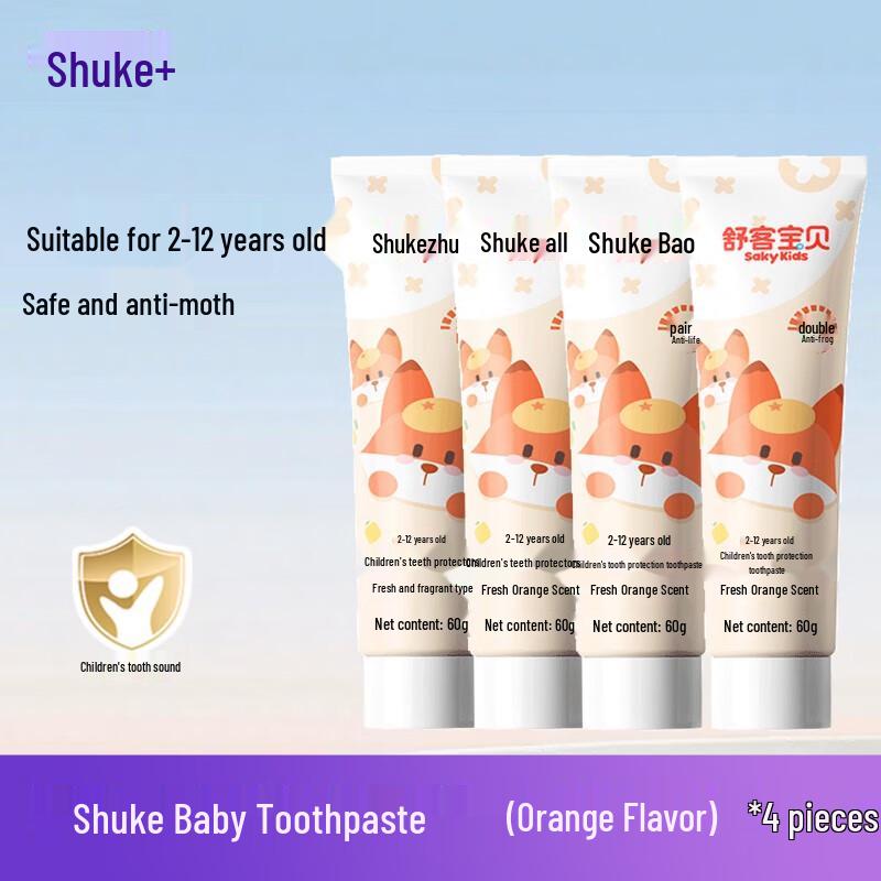 

Shuke Baby Children s Fluoride Anti-Cavity Toothpaste