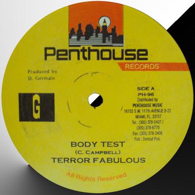 12 inch Plaat TERROR FABULOUS - Body Test PH96 Penthouse Recor US Reggae, Ska & Dub Gebruikt