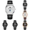 Mens Leather Business Fashion Watch Strap Watch For Gift Giving