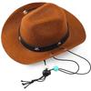 Dog Western Cowboy Hat Mini Toy Hat Puppy Pet Dog Cat Pet Hat Scarf Cover