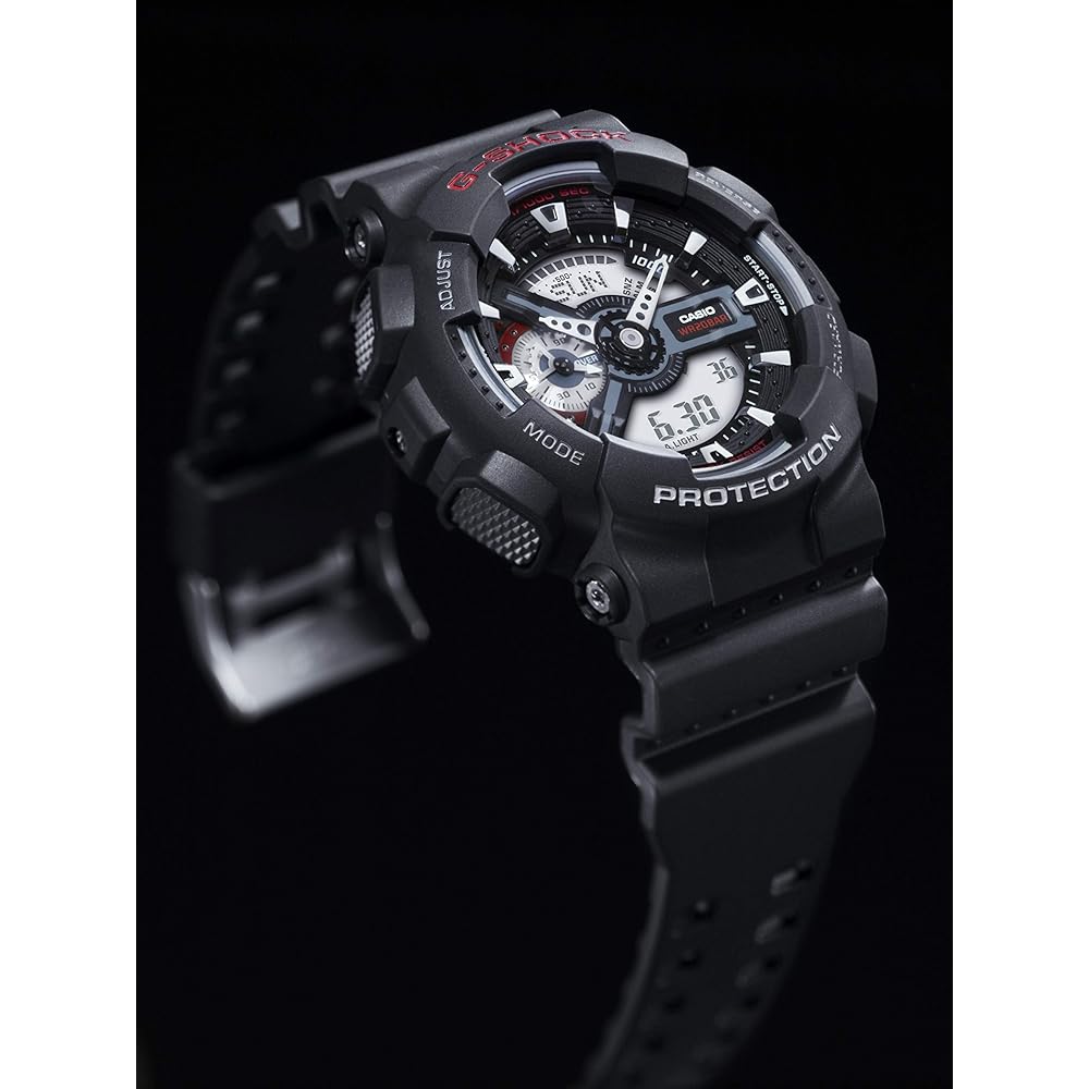 Casio G-Shock GA-110-1AER 20ATM Water Resistant Analog-Digital Watch Black
