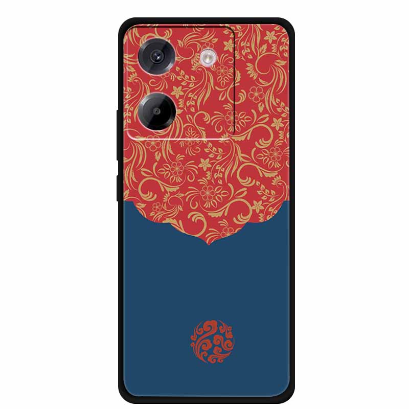 3D Phone Cover For Poco M7 Plus Pro Soft TPU Silicone Case for Poco M 7 PocoM7 Embossed Flower Blossoms Cartoon Gift Cute Bumper