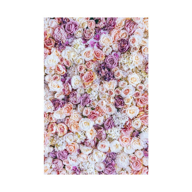 

Floral Backdrop for Photography Flower Background Baby Shower Mother S Valentine S Day Wedding Birthday Party Decor Banner Studio Prop 3*5ft/ 100*150cm