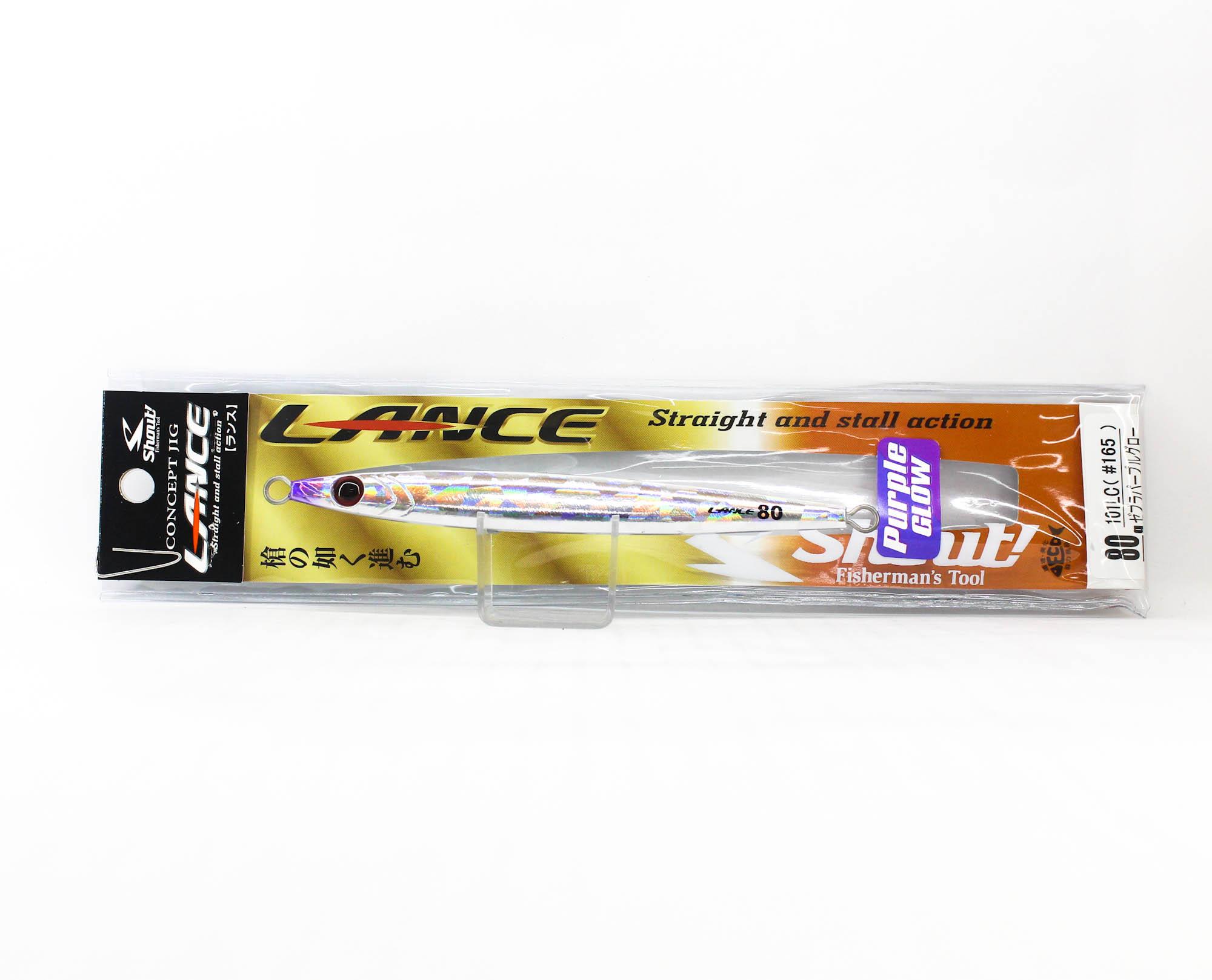 

Shout 101-LC Metal Jig Lance Slow Fall Long 80 grams 165 (5078)
