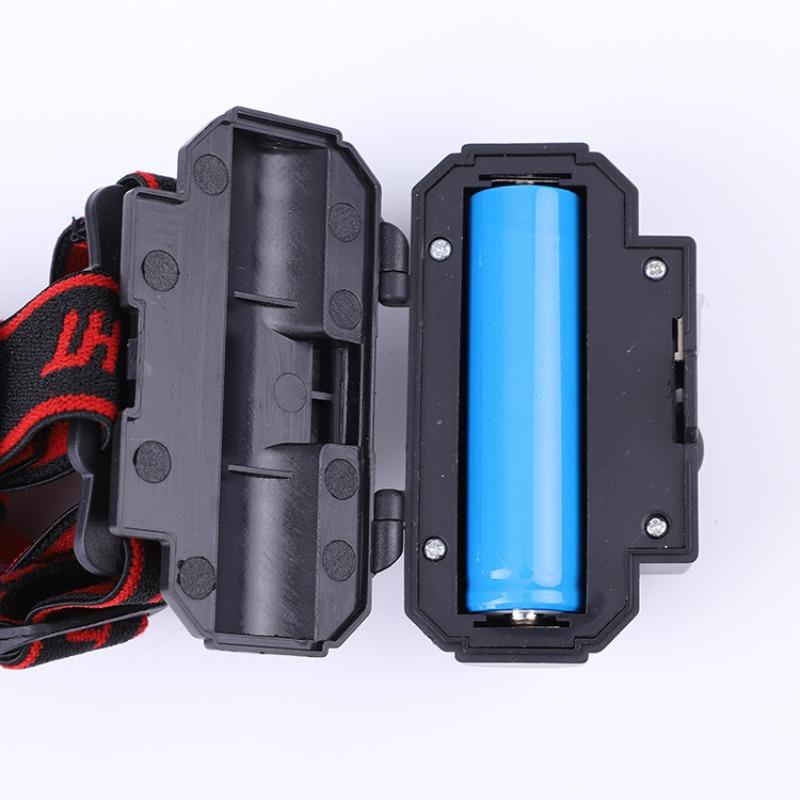 Outdoor Bright Headlamp, Long-Lasting Li-ion Battery, for Night Running, Cycling, Camping, Fishing, Emergency Lighting