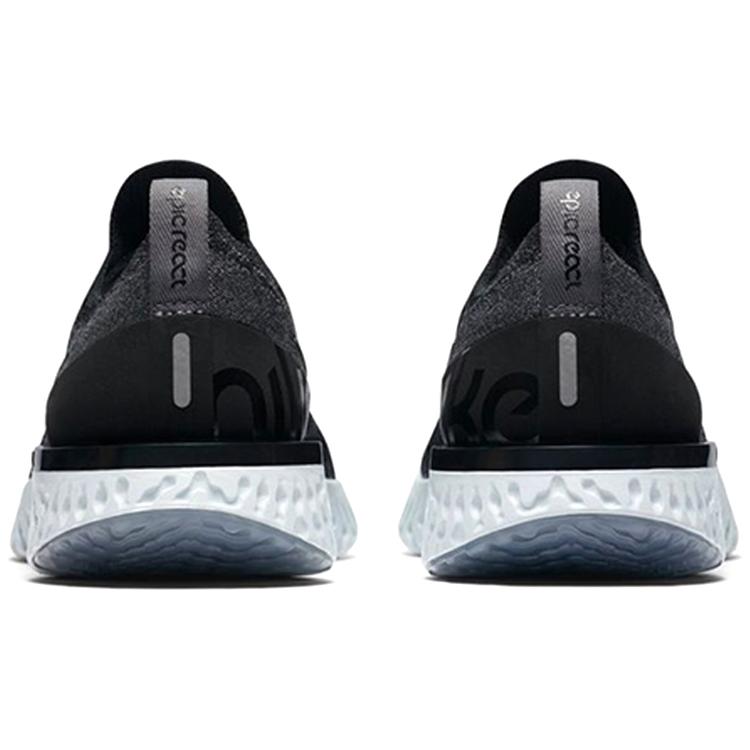 New Nike Epic React Flyknit Black Dark Grey AQ0067-001