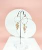 Lazy N Crazy Cute Pink Rabbit Ring Earrings