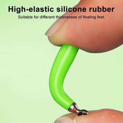 2 Stuks Bobber Drijvend Vissen Dobbers Compact Draagbaar Makkelijk te Gebruiken Draaibare Boei Koperen Kop Zit Visserij Tackle Accessoires