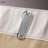 30Pcs Premium Steel Curtain Hanging Hooks White Window Rings Durable Home Decor Curtain Accessories.