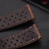 Universal Genuine Cowhide Watch Band Butterfly Buckle Vintage Straps for Men Women Breathable Bracelet Belt 18/20/22mm Wristband