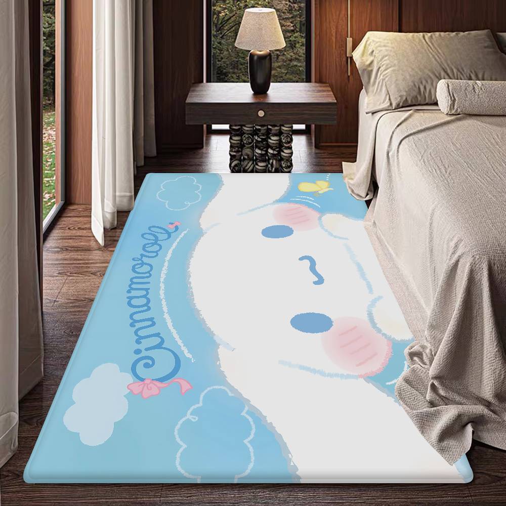 C-Cinnamoroll Kitchen Mat Kids Room Bedroom Decoration Balcony Anti-Slip Doormat Living Room Alfombra