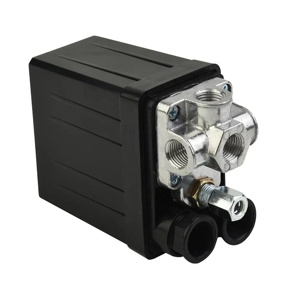 Power Tools  175psi 4 Port Air Compressor Pressure Switch Manifold Regulator + Safety Valve