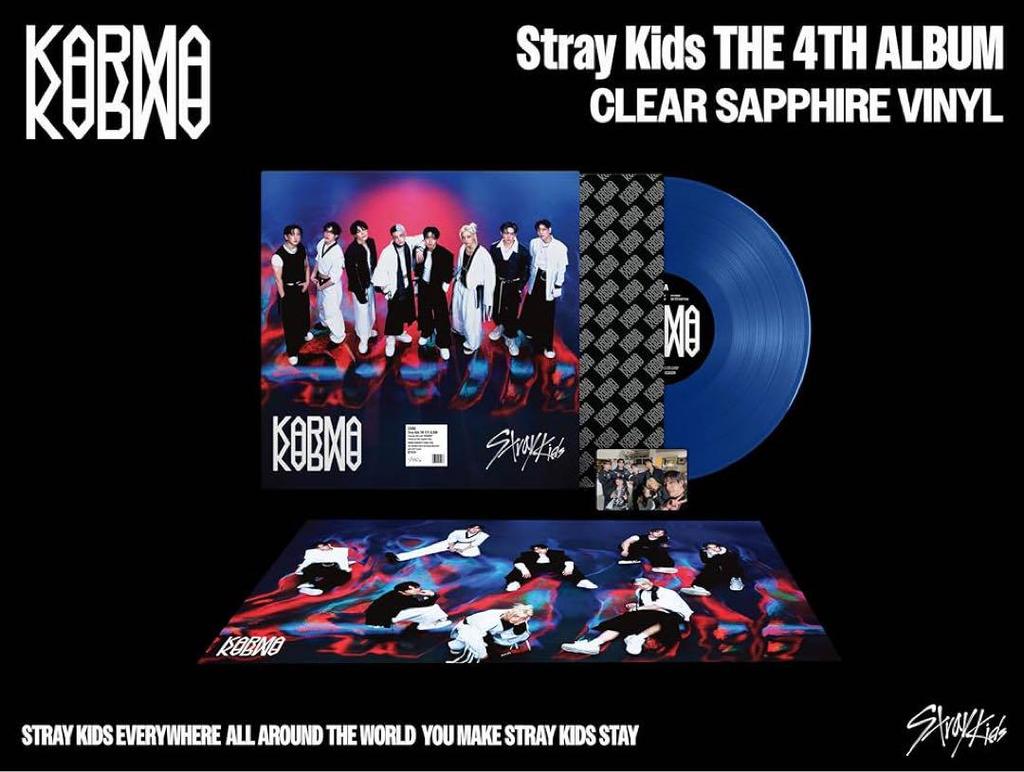 [USED] Available KARMA Vinyl CLEAR SAPPHIRE LP ver.