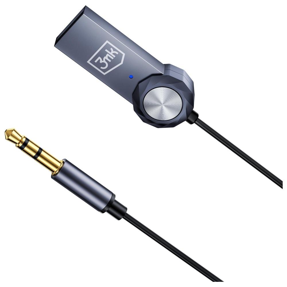 Adapter audio Bluetooth 3MK Jack 3.5mm 2w1 Bezprzewodowy