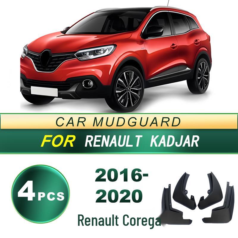 2016-20 Renault Koleos Soft Rubber Mud Flaps - No Drilling Required