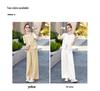 Summer 2025 Women's Age-Defying Three-Piece Set: Stylish Vest, Base Shirt, Wide-Leg Pants - RX9228