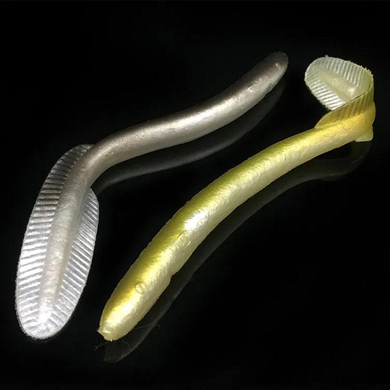 5ks Simulace úhoře Měkká rybářská nástraha 16cm 10g Umělá měkká návnada Životaschopný wobbler Nástrahy na kapra Sladkovodní Mořské rybářské potřeby Pesca