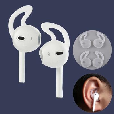 Eartip Ear Cap Earphone Accessories 1 Pair Earphone Pads Silicone Case Earbuds Cover Soft Ear Hook Protective Cover