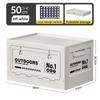 Outdoor Camping Aufbewahrungsbox mit faltbarem Design für Auto-Organizer und Campingausrüstung