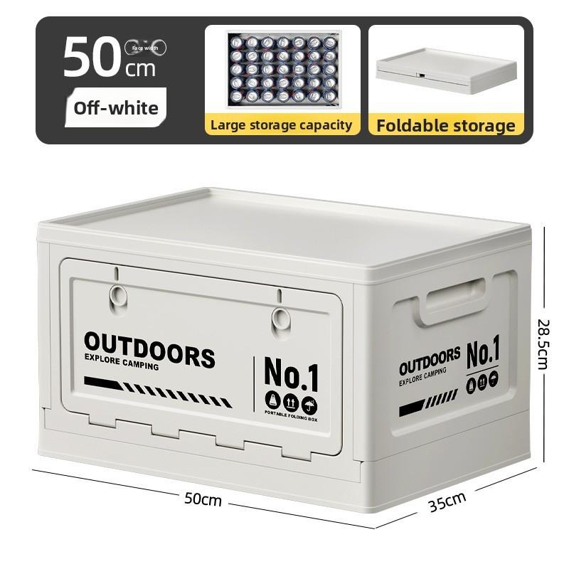 Outdoor Camping Aufbewahrungsbox mit faltbarem Design für Auto-Organizer und Campingausrüstung