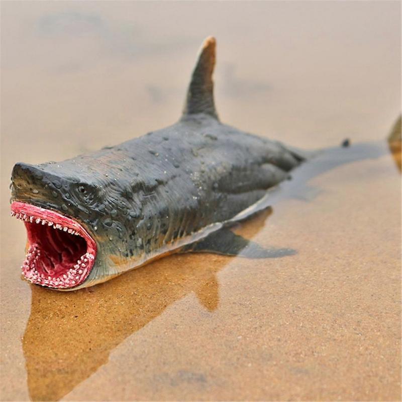 Realistische Megalodon Figur Meeres Tier Modell Spielzeug für Kinder Hobby Sammler