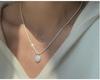 Monica-Style S925 Sterling Silver Baroque Pearl Star Necklace for Women