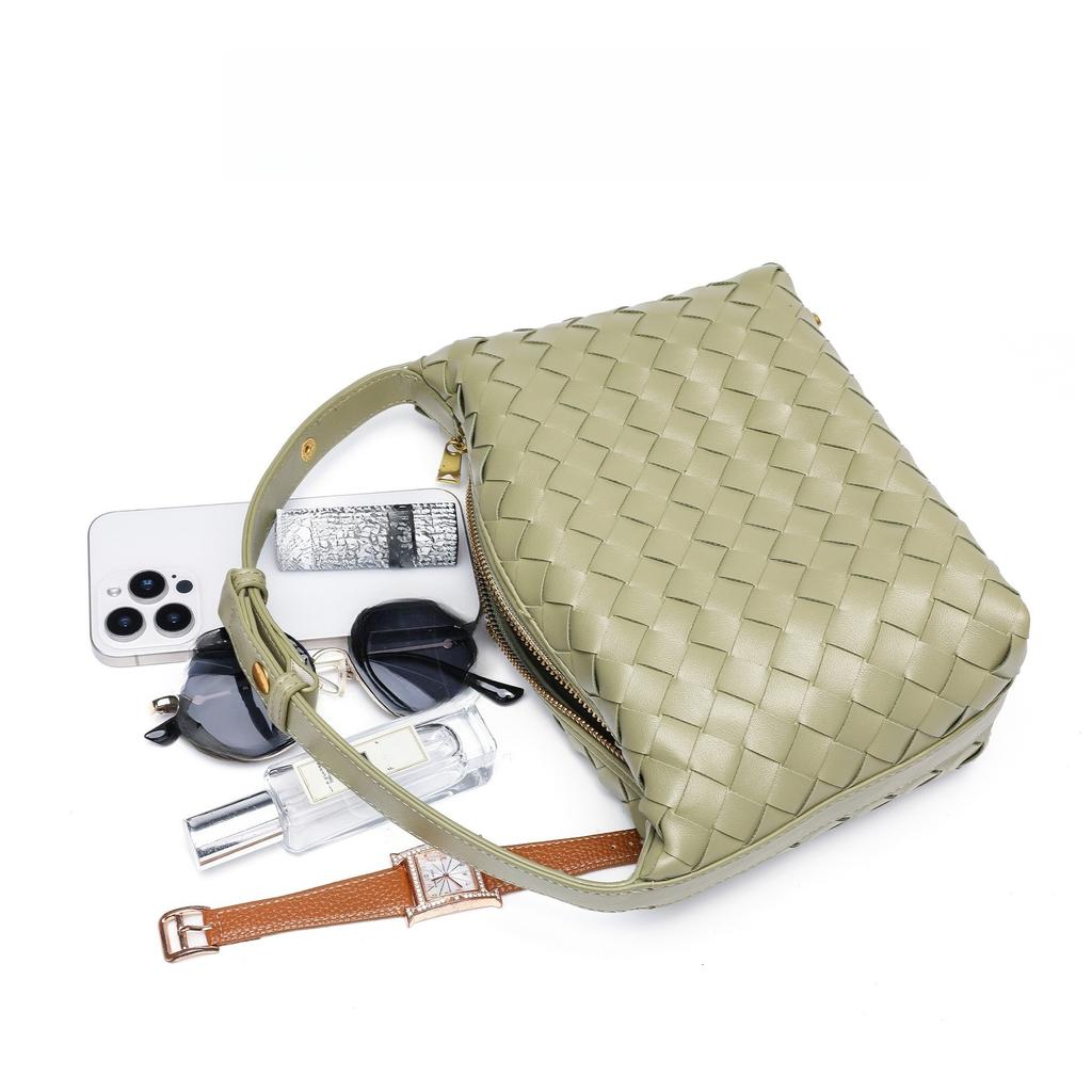 Damenhandtasche Marken-Design Französisch Retro Hochwertige Handgewebte Tasche Neu Vielseitig Tragbar Mode Unterarmtasche