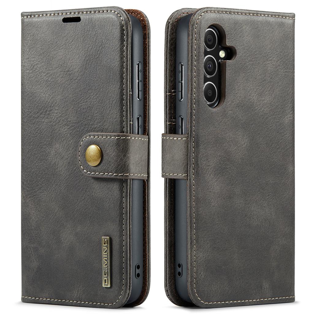 DG.MING for Samsung Galaxy S26+ Case Detachable Wallet Stand Split Leather Phone Cover
