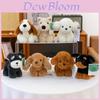 Soft Plush Dog Toy Stuffed Animal With Pp Cotton Filling For Kids Gift Decor