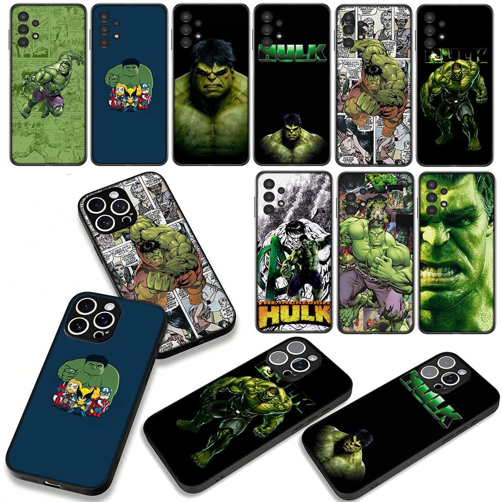 Comics Hulk Marvel Poster Cover Phone Case for Samsung Galaxy S25 S23 S22 S24 FE Ultra Plus A56 A05 A06 A15 A16 A57 S7 Edge