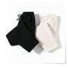 Fashion Women Casual Thicken Harem Pants Autumn Winter Plush Velvet Capris Solid Fleece Chenille Pants Women High Waist Straight Ladies Trousers 2356
