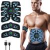EMS Abdominal Muscle Patch Lazy Home Fitness Equipment Massage Abdominal Fitness Device Intelligent Muscle Stimulator