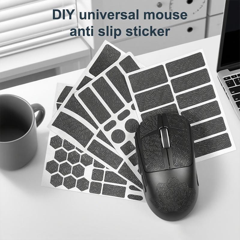 DIY Mouse Non Slip Sticker Universal Sweat Resistant Anti Slip Mouse Sticker For GPW 4 3 Razer X-Raypad Mouse Grip Tape