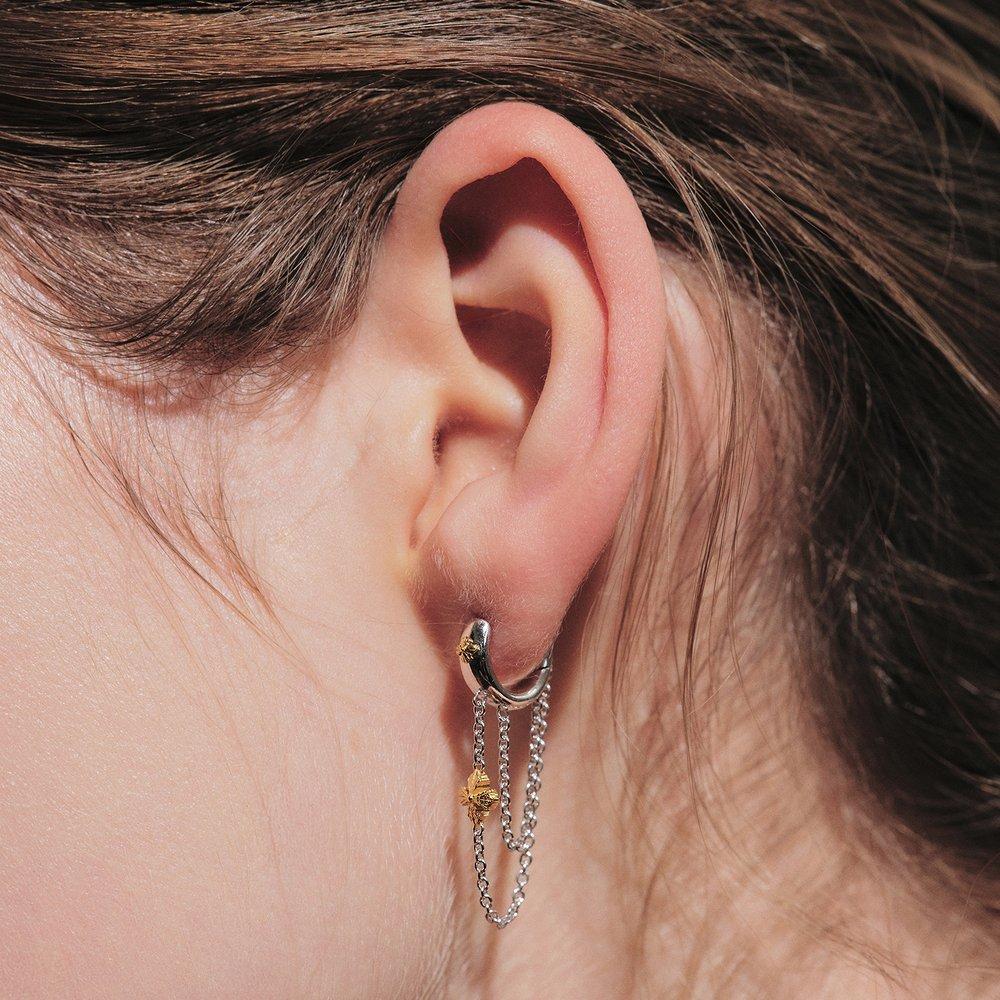 Epoch Drop Kjede Hoop Øredobber