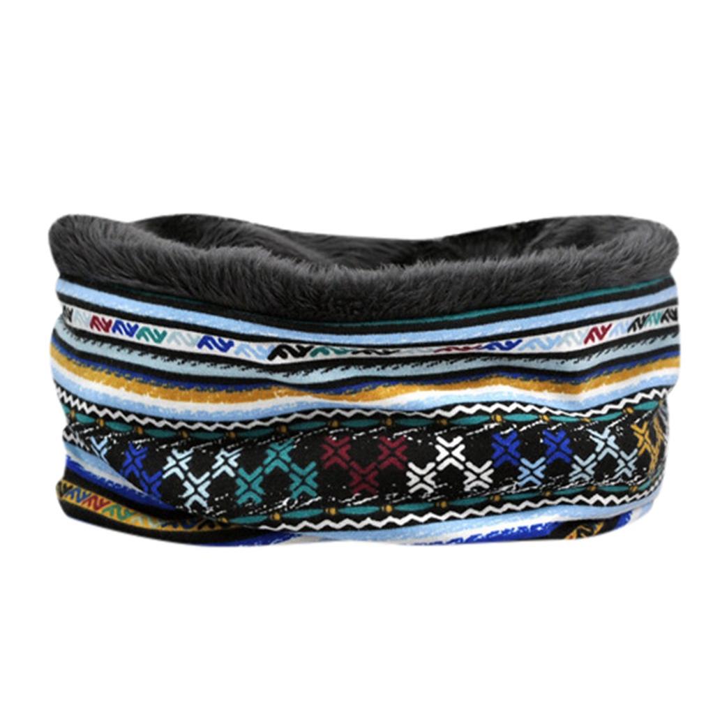 Women Boho  Hat Outdoor Windproof For Both Head And Neck Warmer Snow Hat