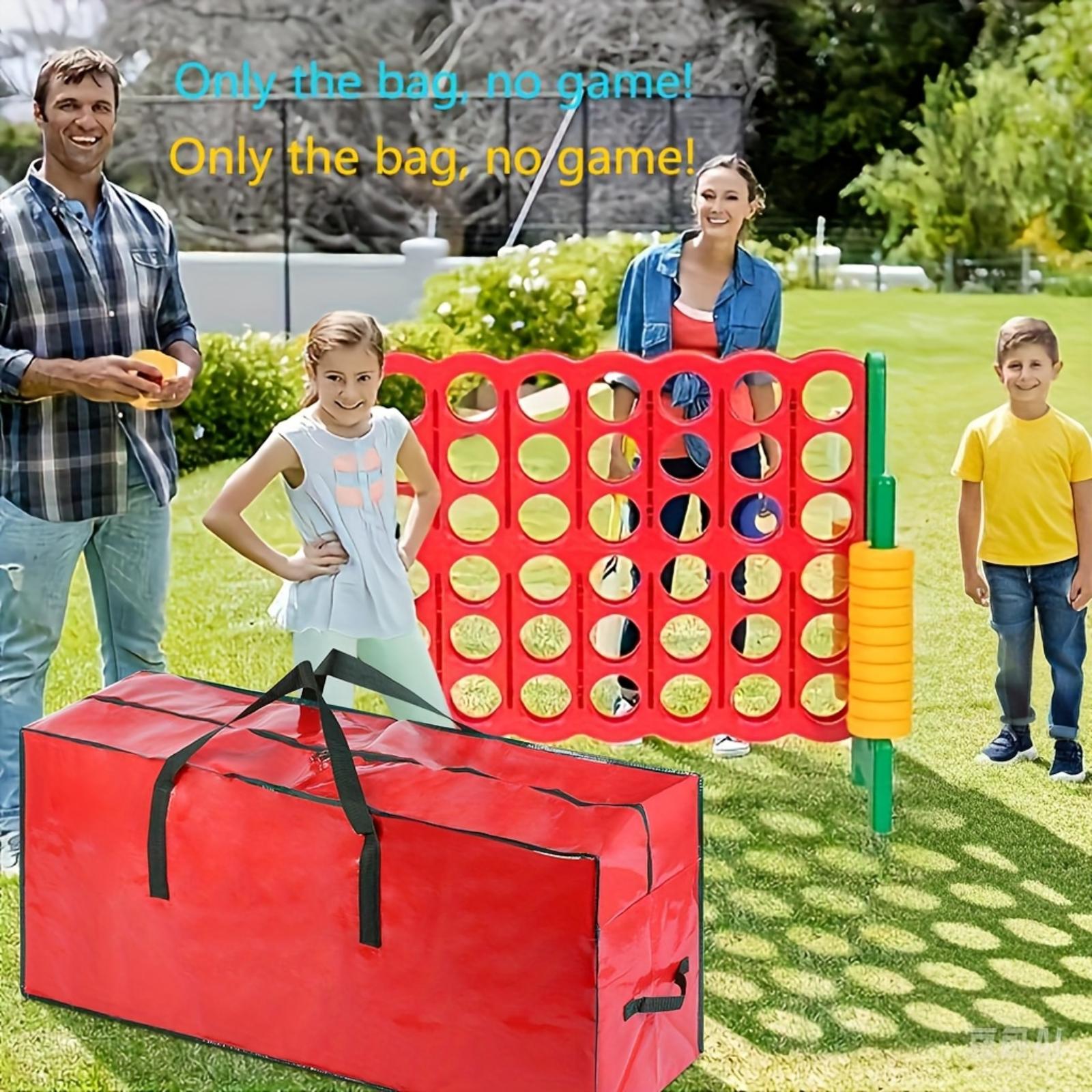 Home Storage Multifunctional Organizing Foldable Handheld Storage Bag One Size красный