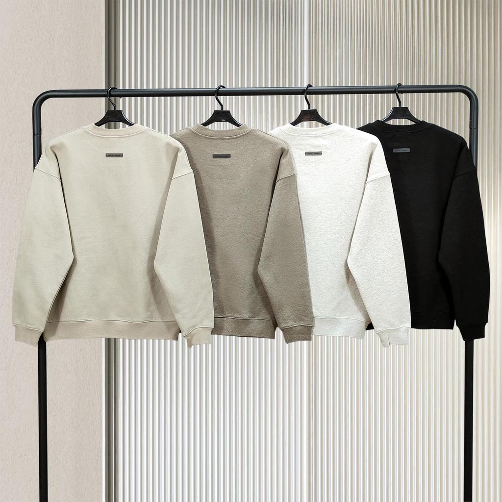 FOG Men's Round Neck Sweatshirt: 25 Styles, Double-Stitched, New Logo, Youthful, Loose Casual Pullover