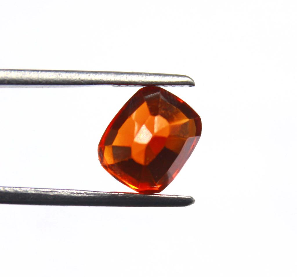 6.30 Carat Valentine Day Sale Cushion Shape Orange Sapphire Certified Sri Lanka Gemstone SN538
